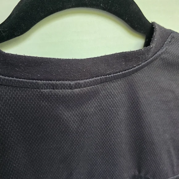 Betty Boop Y2K Vintage Black Jersey Blue Flames Motorcycle - Picture 4 of 7